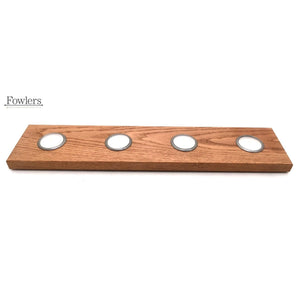 4 Sizes - Solid Oak Tealight holder - FOWLERS