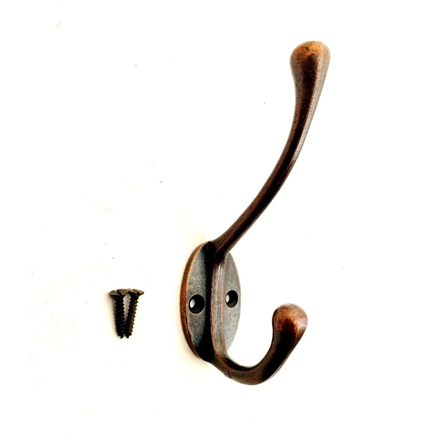Cast Iron coat hook - VICTORIAN STYLE - Antique COPPER finish – FOWLERS