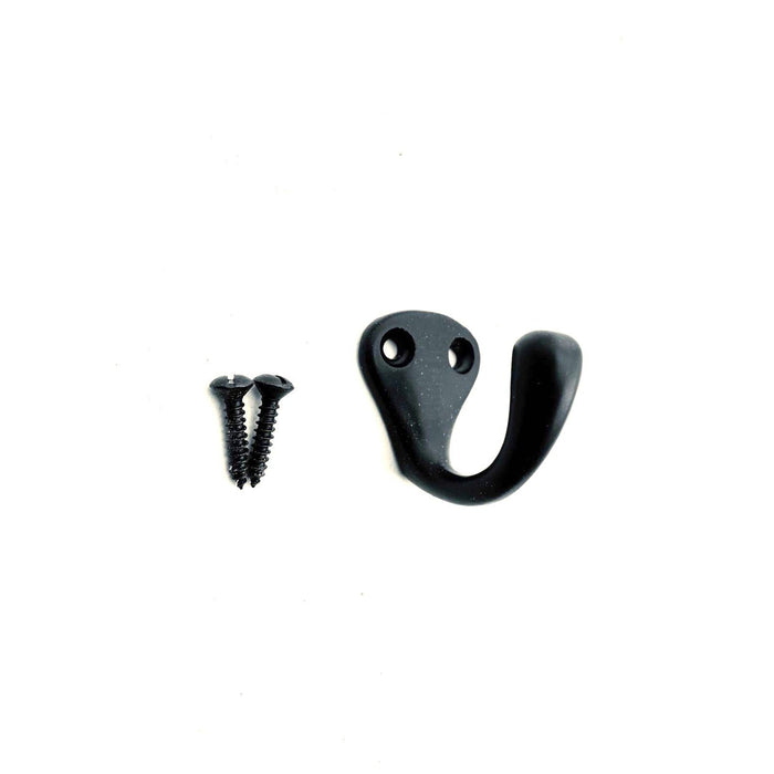 Cast Iron hooks - KEY STYLE - Black finish